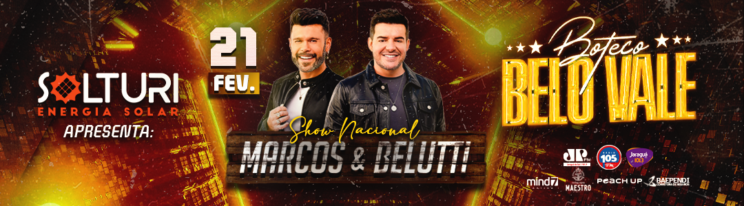 Boteco Belo Vale com Marcos e Belutti